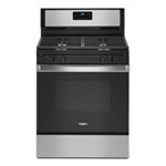 5.0 CU FT FREESTANDING GAS RANGE WITH ADJUSTABLE SELF-CLEANING ,