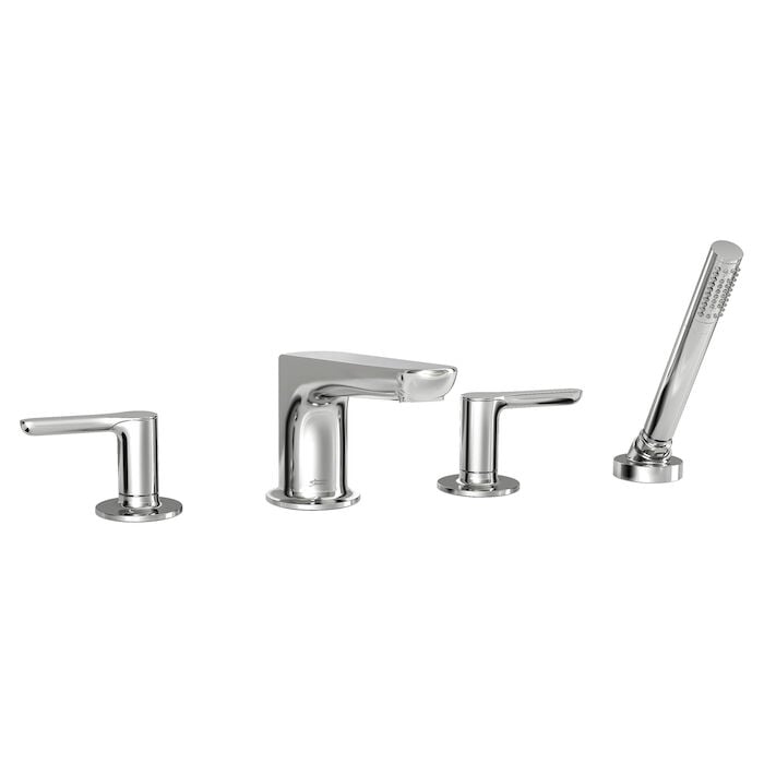 STUDIO S Roman Tub Filler With Personal Shower Chrome 