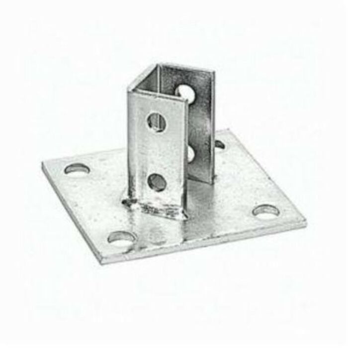 AP232 Diag Post Base Conn Ht3.5 4Hole Stl 