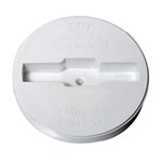 43767  4 in PVC Recessed Cleanout Plug * ,