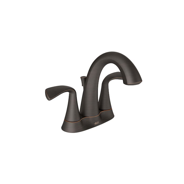 Fluent Two-Handle Centerset Bathroom Faucet in Legacy Bronze 