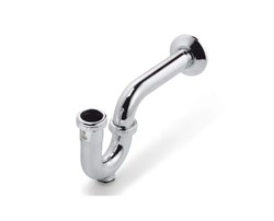 MCT125075ZN 11/4 TUBULAR P-TRAP W/CO PLUG ZINC NUTS, SHALLOW FLANGE ,MCT125075ZN,75806203717,507,758062037174