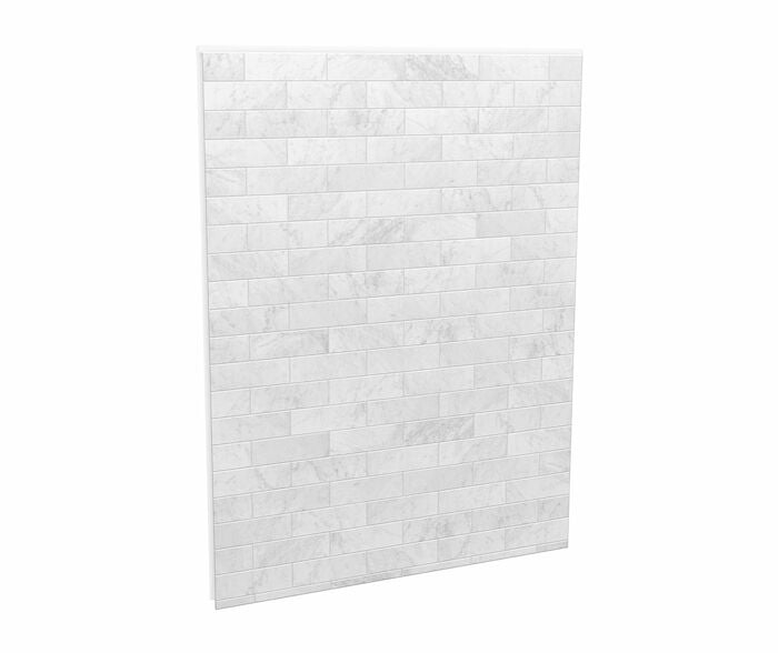 103422-307-508 Utile 60 in X 1.125 in X 80 in Direct To Stud Back Wall in Carrara 