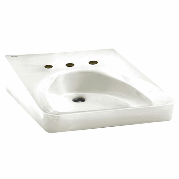 American Standard American Standard Wheelchair WallHung Sink With 10