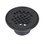 Oatey&#174; PVC Round Barrel Only Oil Rubbed Bronze Screw-In Strainer with Ring ,038753422855