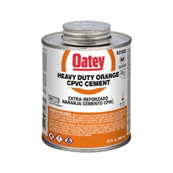 31083 32 Oz Cpvc Heavy Duty Orange Cement ,