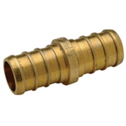 QQC32GX XL Brass Coupling-1/2 in Barb X 3/8 in Barb ,QCDC,43443,81003189,PCC32X-10,0650565,PX00515,NP01R,PX80510LX,PX80510,0650556,47080171,ZURN PEX GREEN,green,Lead Free