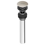 8888095.295 AS Push-Pop Drain With Overflow Brushed Nickel ,