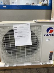 Livv09hp230v1ao Gree Livo Gen 3 17 Seer Wifi Capable 9k 208/230-1-60 Outdoor Scratch And Dent Status M 