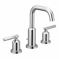 Chrome two-handle bathroom faucet ,T6142,MFGR VENDOR: MOEN,PRCH VENDOR: MOEN,161NS76424