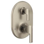 Brushed Nickel M-CORE 3-Series With Integrated Transfer Valve Trim ,
