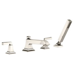 Town Square&#174; S Bathub Faucet With Lever Handles and Personal Shower for Flash&#174; Rough-in Valve ,T455.901.013,T455901013