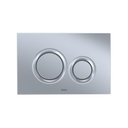 YT930.MS   BASIC ROUND PUSH PLATE - MATTE SILVER ,YT930#MS