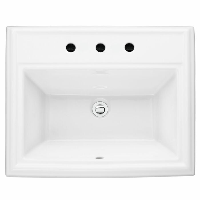 Town Square Countertop Sink with 8 inch Centers 