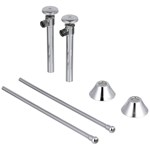 -XL LAV SUPPLY KIT 1/2 COP X 3/8 OD ANGLE X 12 LEAD FREE ,Z8808XLLRPC