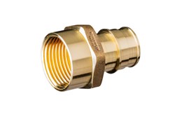 QEUFC44GX F1960 Expansion XL Brass FPT Adapter-3/4 in EX PEX X 3/4 in FPT ,QEUFC44GX,ZEFAF